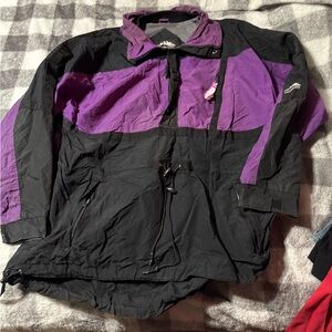 Crest Black and Gray Technical Jacket